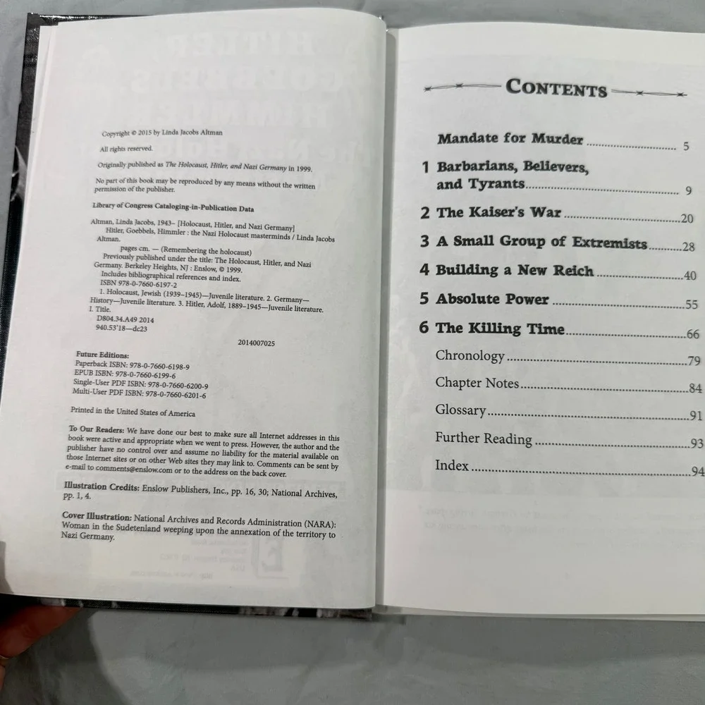 Remembering the Holocaust 5 Book Set Hardcover Enslow Publishers WWII History